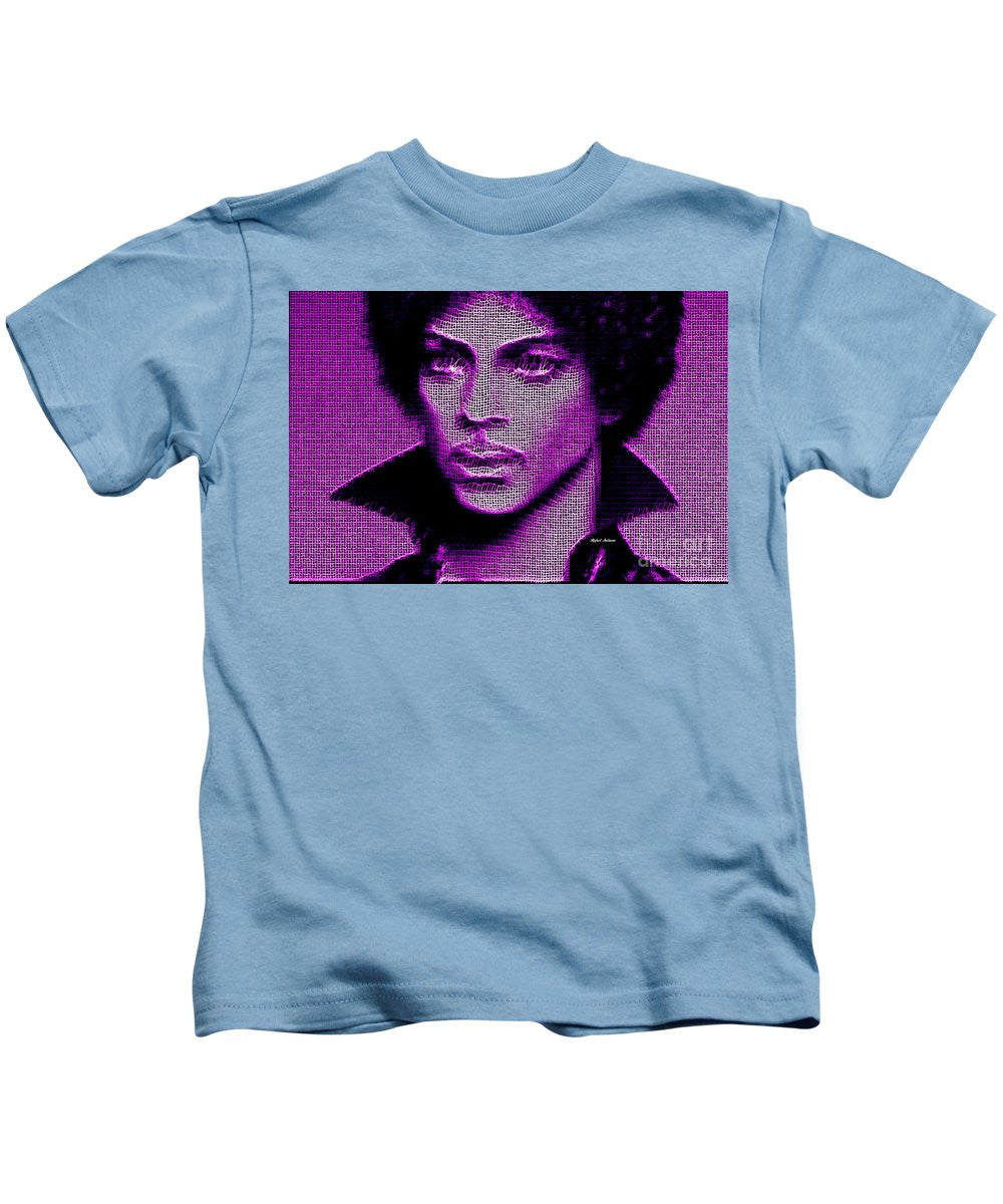 Kids T-Shirt - Prince - Tribute In Purple