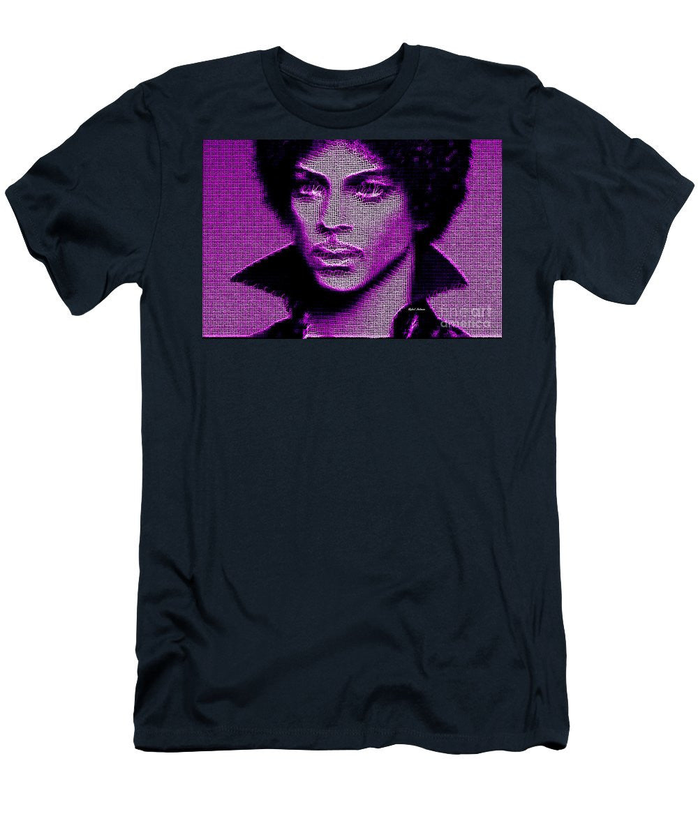 T-shirt pour homme (coupe ajustée) - Prince - Tribute In Purple