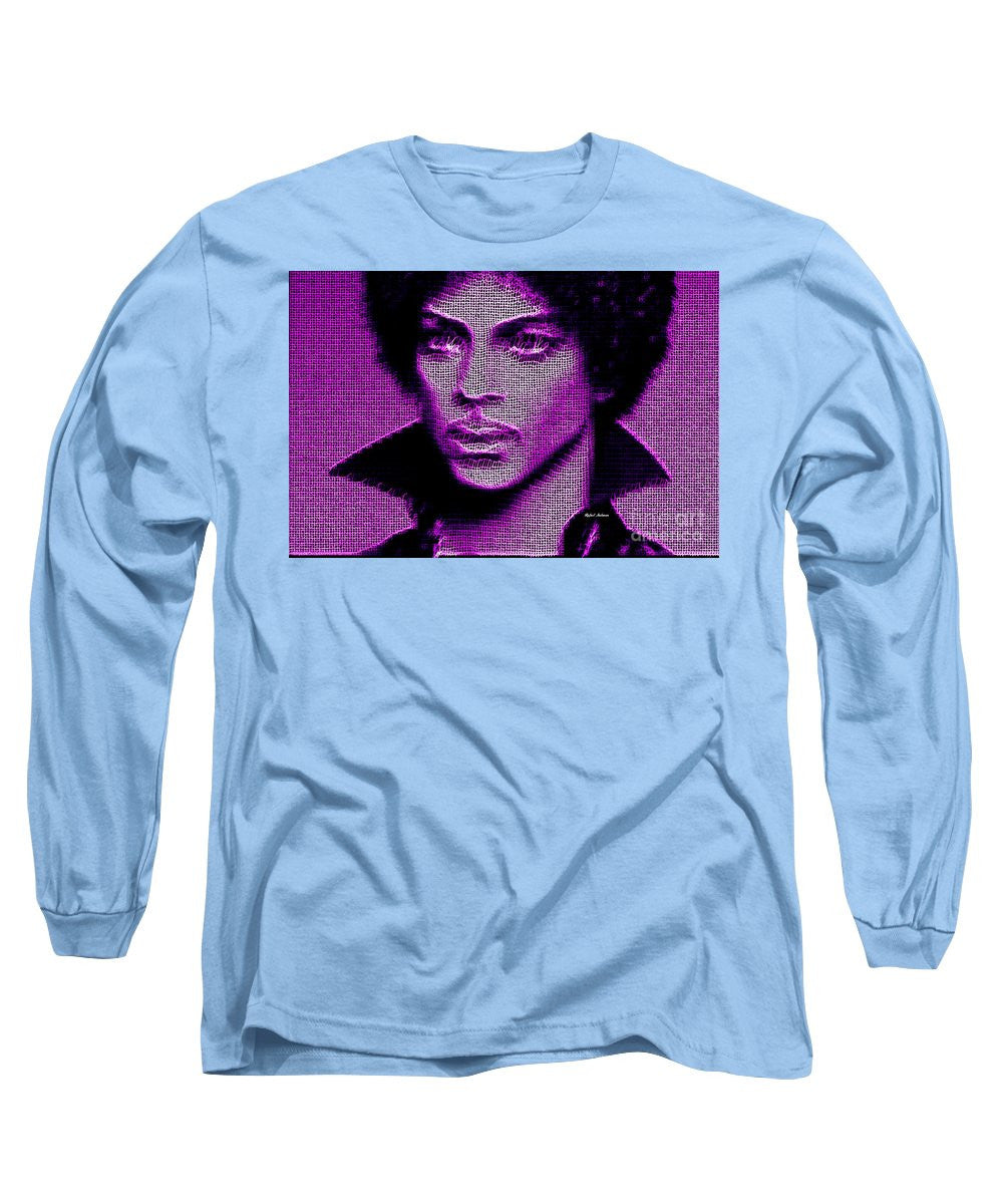 Long Sleeve T-Shirt - Prince - Tribute In Purple