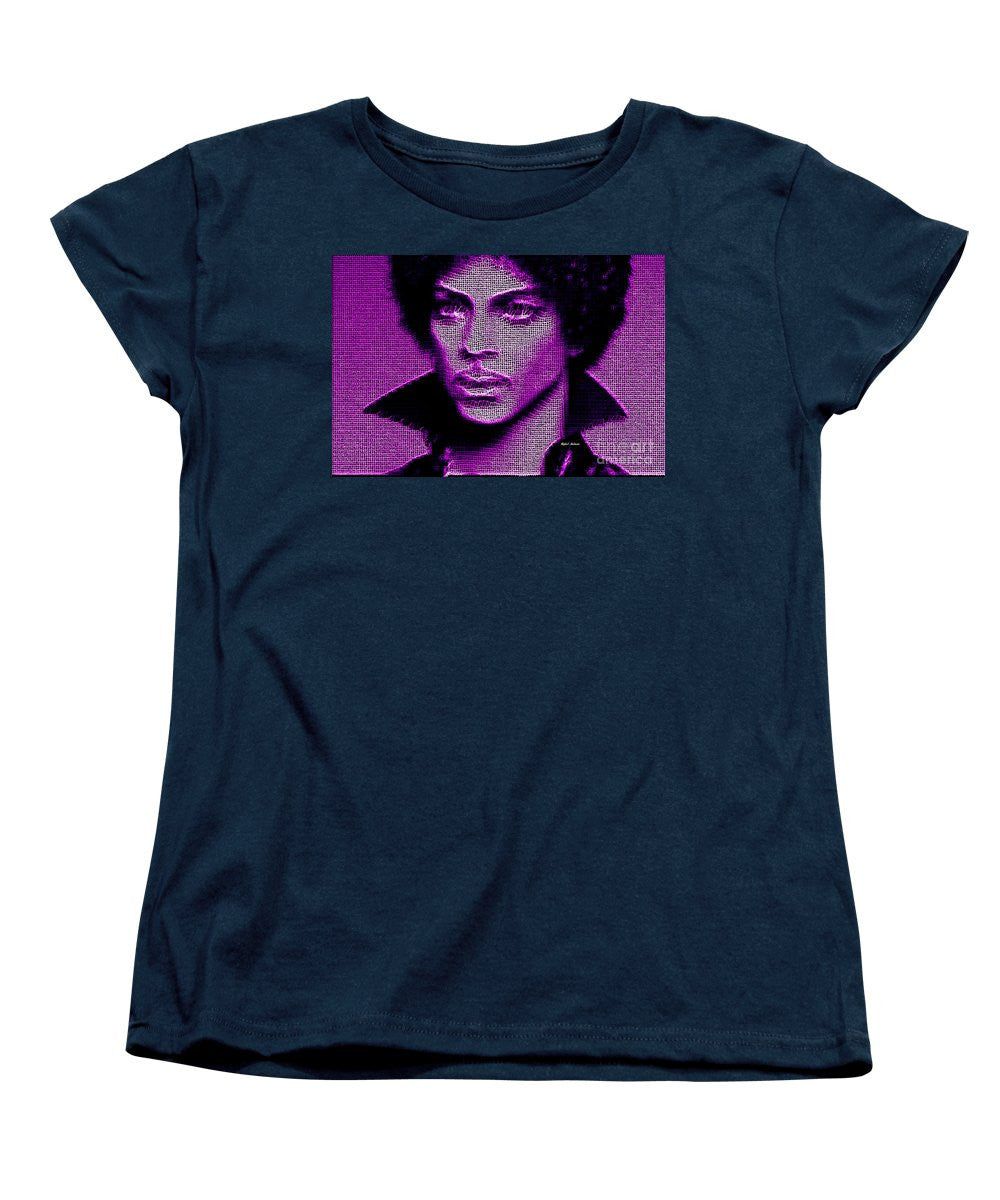 Women's T-Shirt (Standard Cut) - Prince - Tribute In Purple