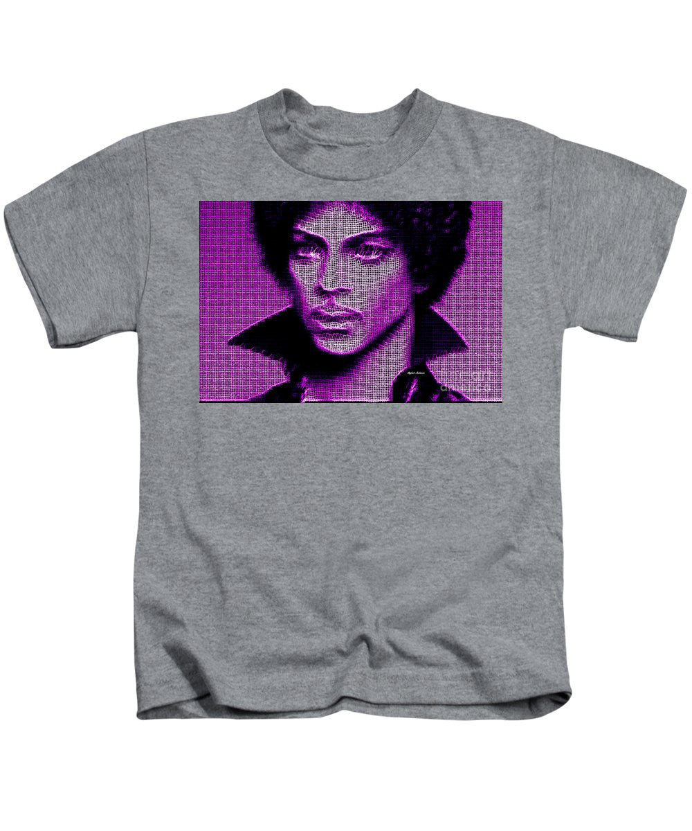 Kids T-Shirt - Prince - Tribute In Purple