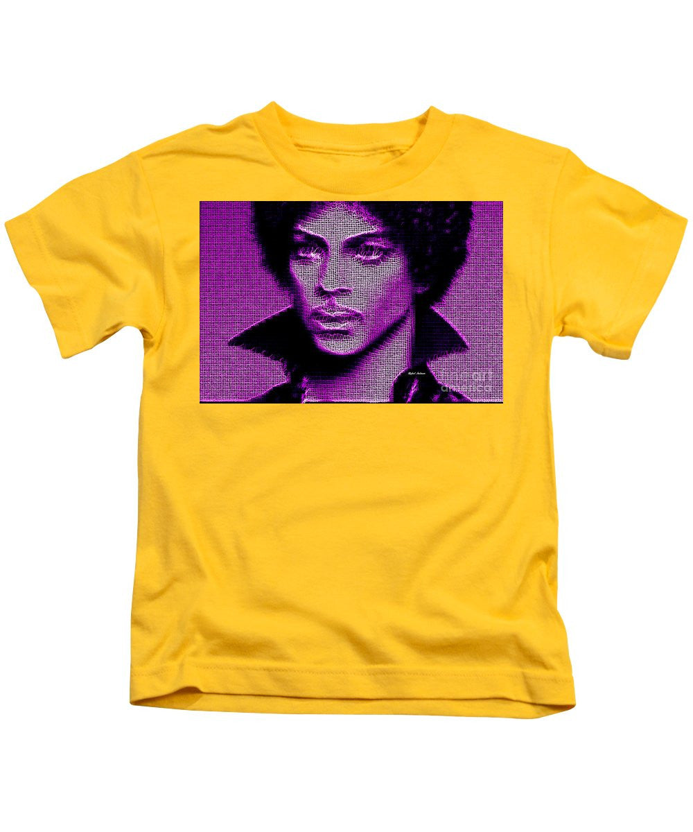 Kids T-Shirt - Prince - Tribute In Purple