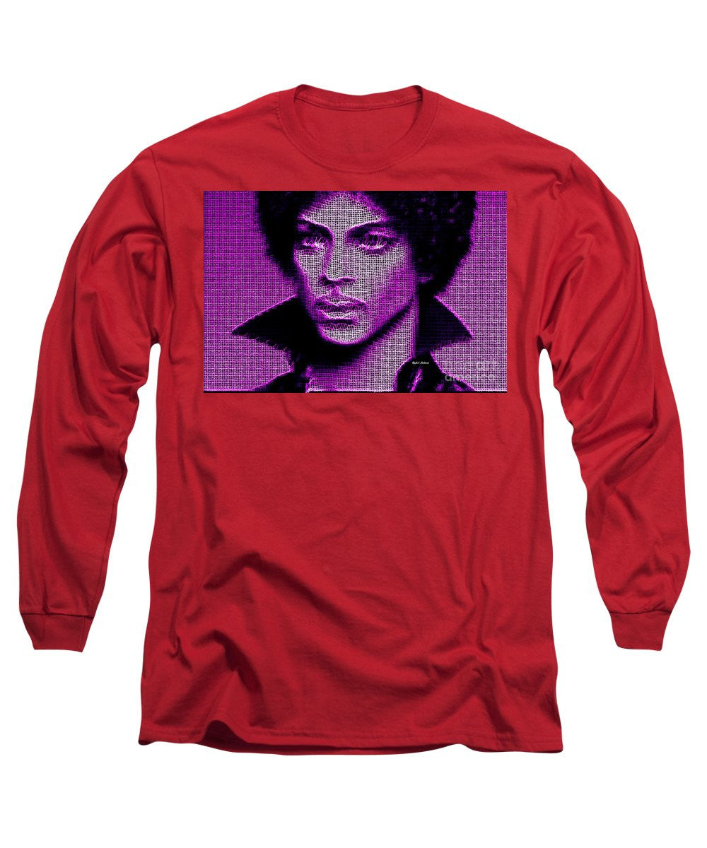 Long Sleeve T-Shirt - Prince - Tribute In Purple