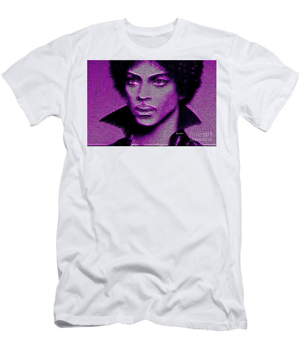 T-shirt pour homme (coupe ajustée) - Prince - Tribute In Purple