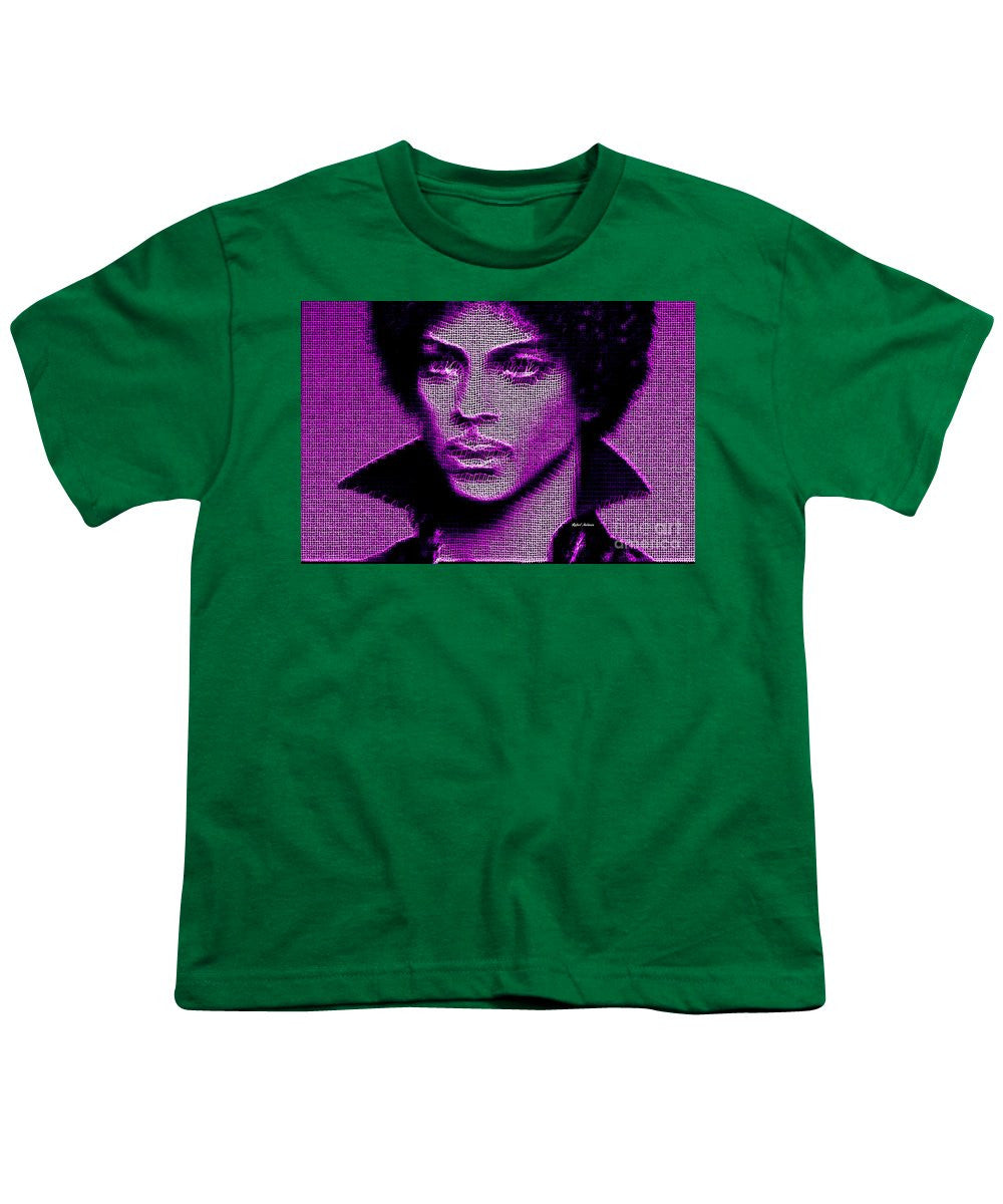 Youth T-Shirt - Prince - Tribute In Purple