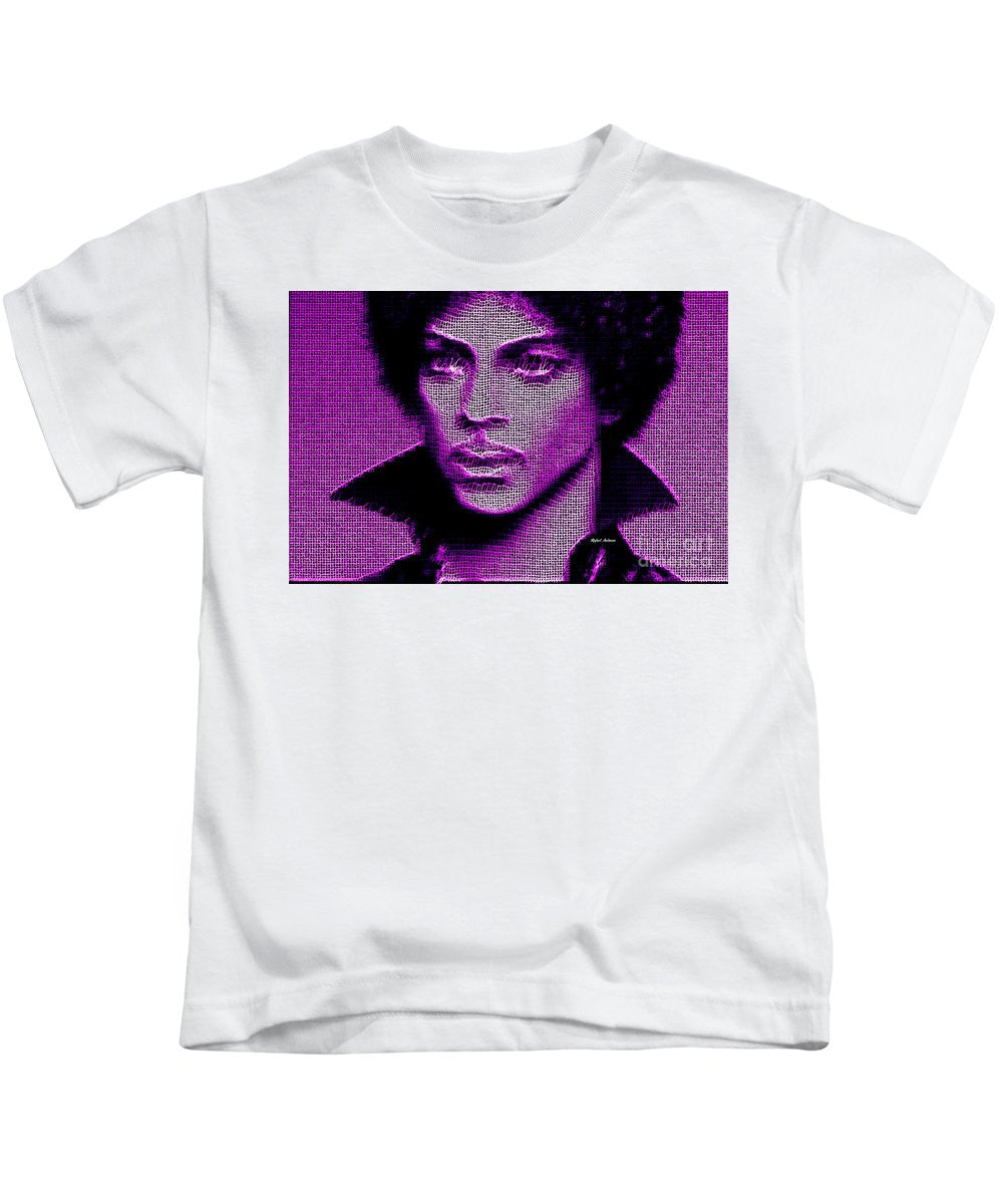 Kids T-Shirt - Prince - Tribute In Purple