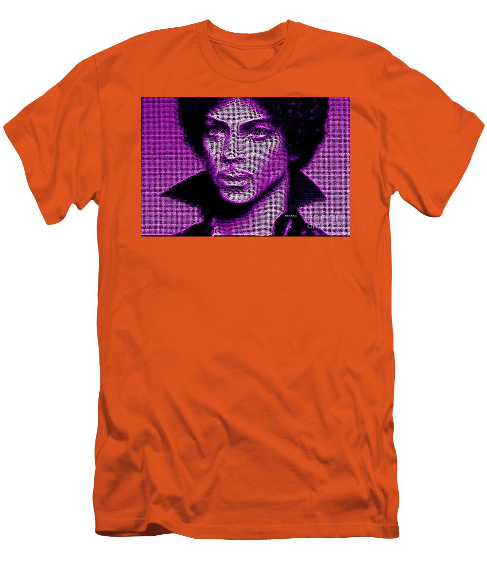 T-shirt pour homme (coupe ajustée) - Prince - Tribute In Purple