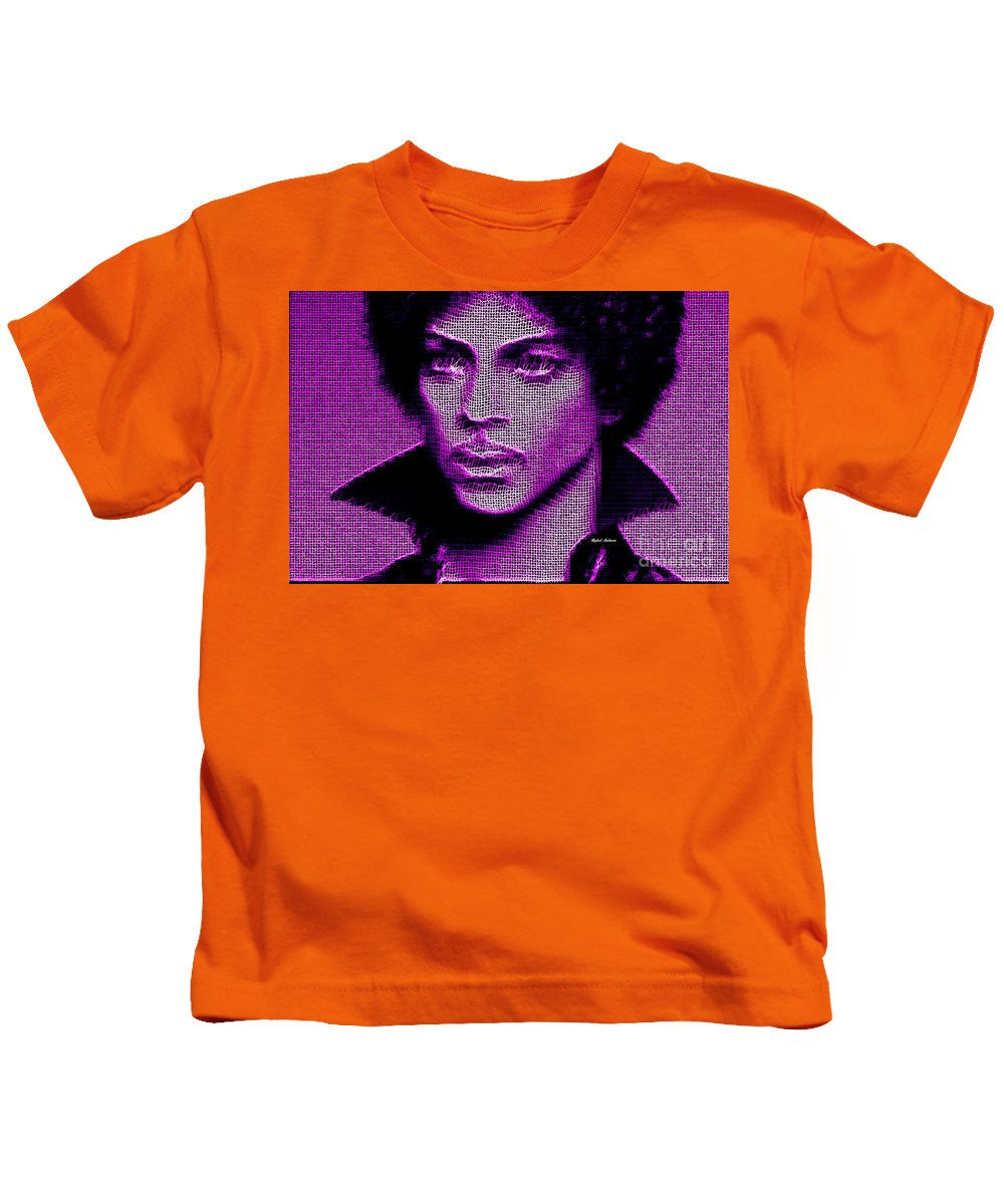 Kids T-Shirt - Prince - Tribute In Purple