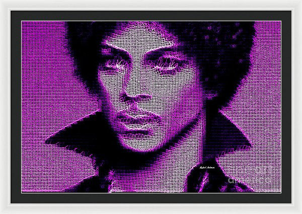 Framed Print - Prince - Tribute In Purple