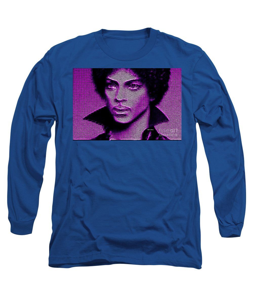 Long Sleeve T-Shirt - Prince - Tribute In Purple