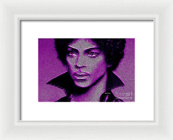 Framed Print - Prince - Tribute In Purple