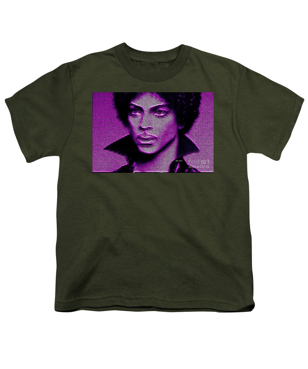 Youth T-Shirt - Prince - Tribute In Purple