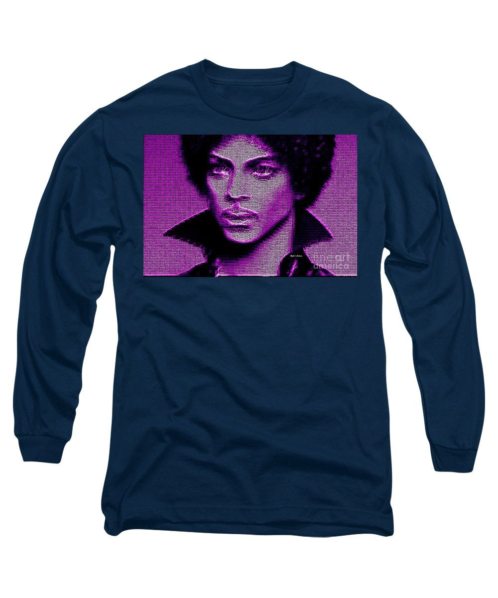 Long Sleeve T-Shirt - Prince - Tribute In Purple