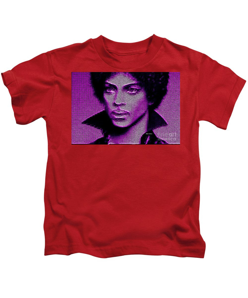 Kids T-Shirt - Prince - Tribute In Purple