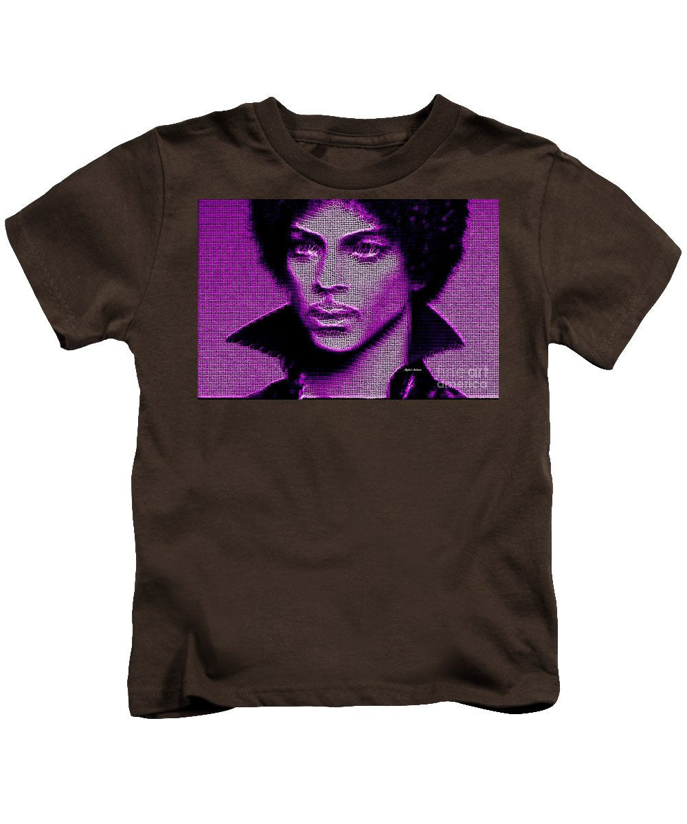 Kids T-Shirt - Prince - Tribute In Purple