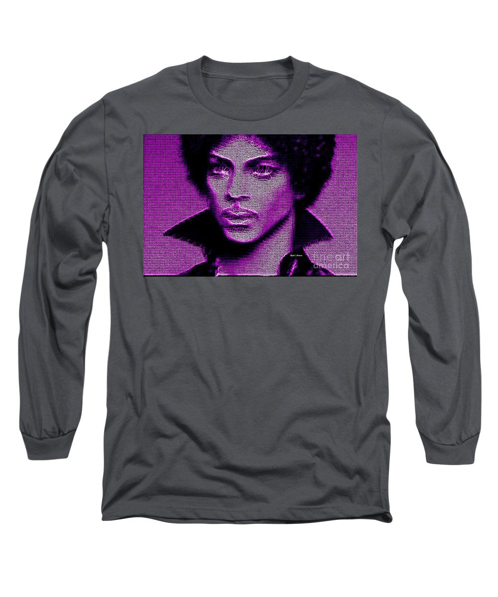 Long Sleeve T-Shirt - Prince - Tribute In Purple