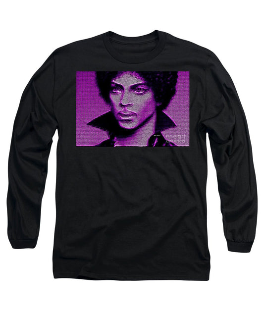 Long Sleeve T-Shirt - Prince - Tribute In Purple