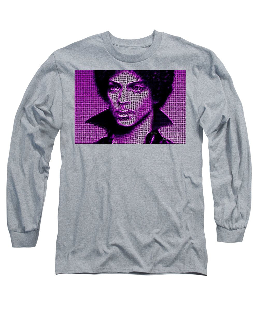 Long Sleeve T-Shirt - Prince - Tribute In Purple