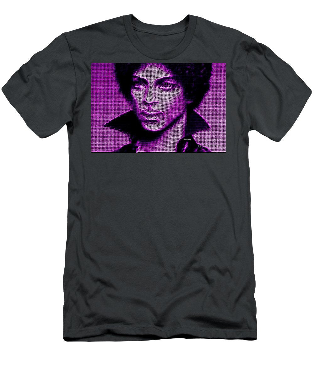 T-shirt pour homme (coupe ajustée) - Prince - Tribute In Purple