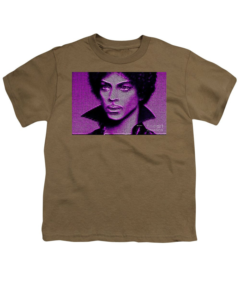 Youth T-Shirt - Prince - Tribute In Purple