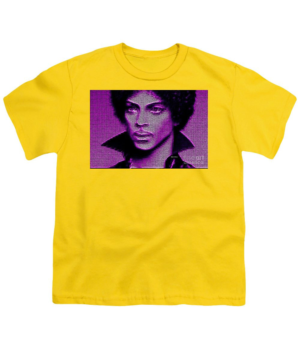 Youth T-Shirt - Prince - Tribute In Purple