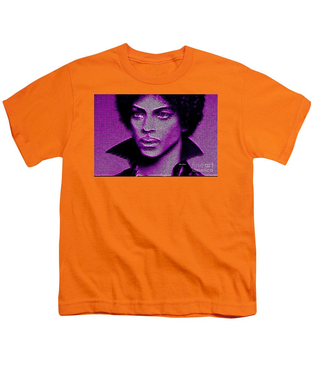 Youth T-Shirt - Prince - Tribute In Purple