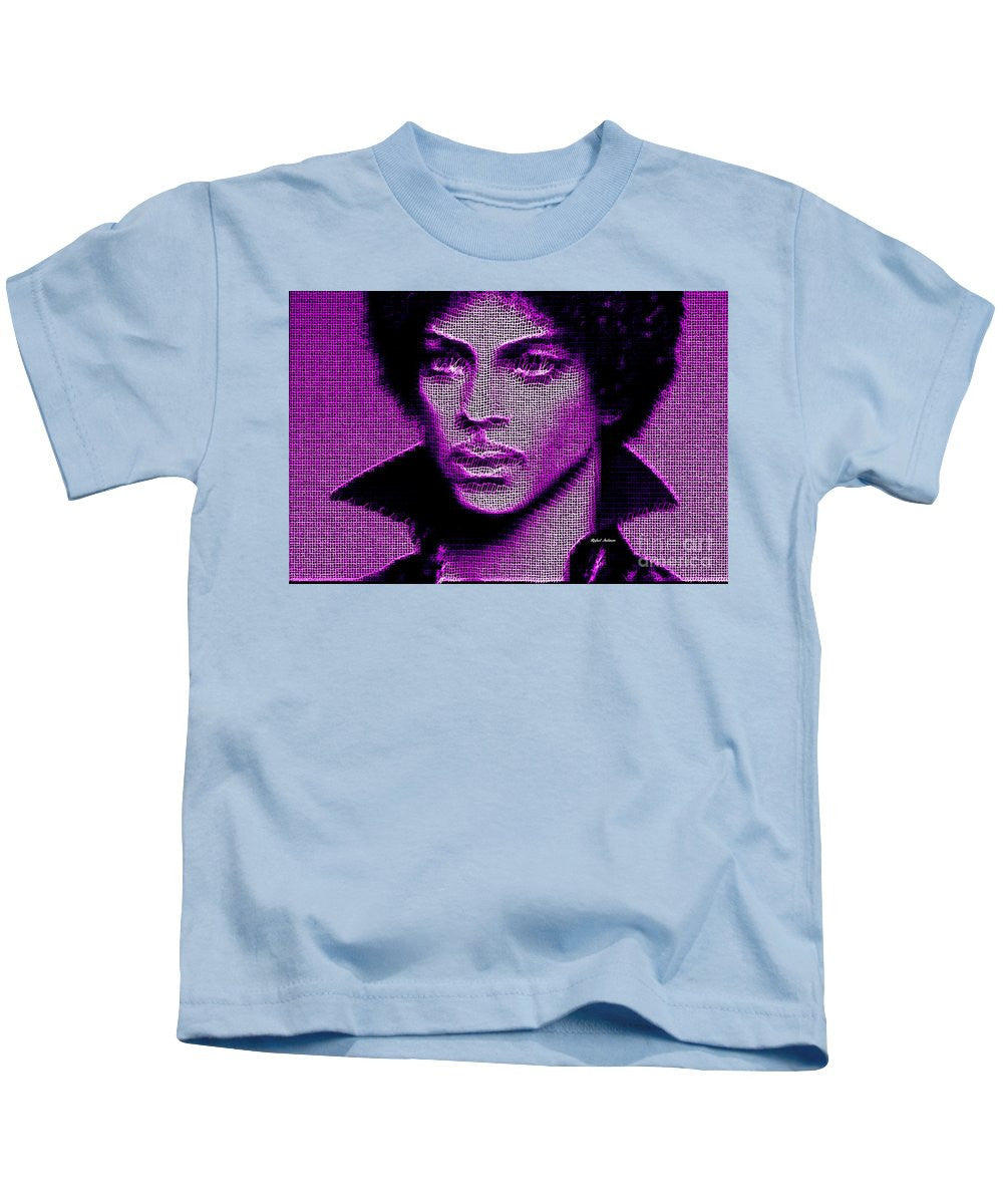 Kids T-Shirt - Prince - Tribute In Purple