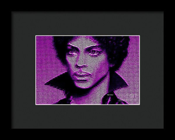 Framed Print - Prince - Tribute In Purple