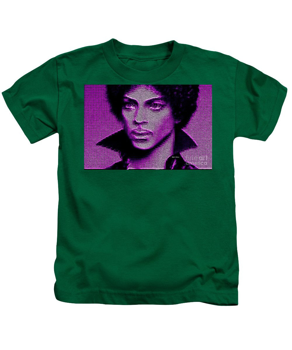 Kids T-Shirt - Prince - Tribute In Purple