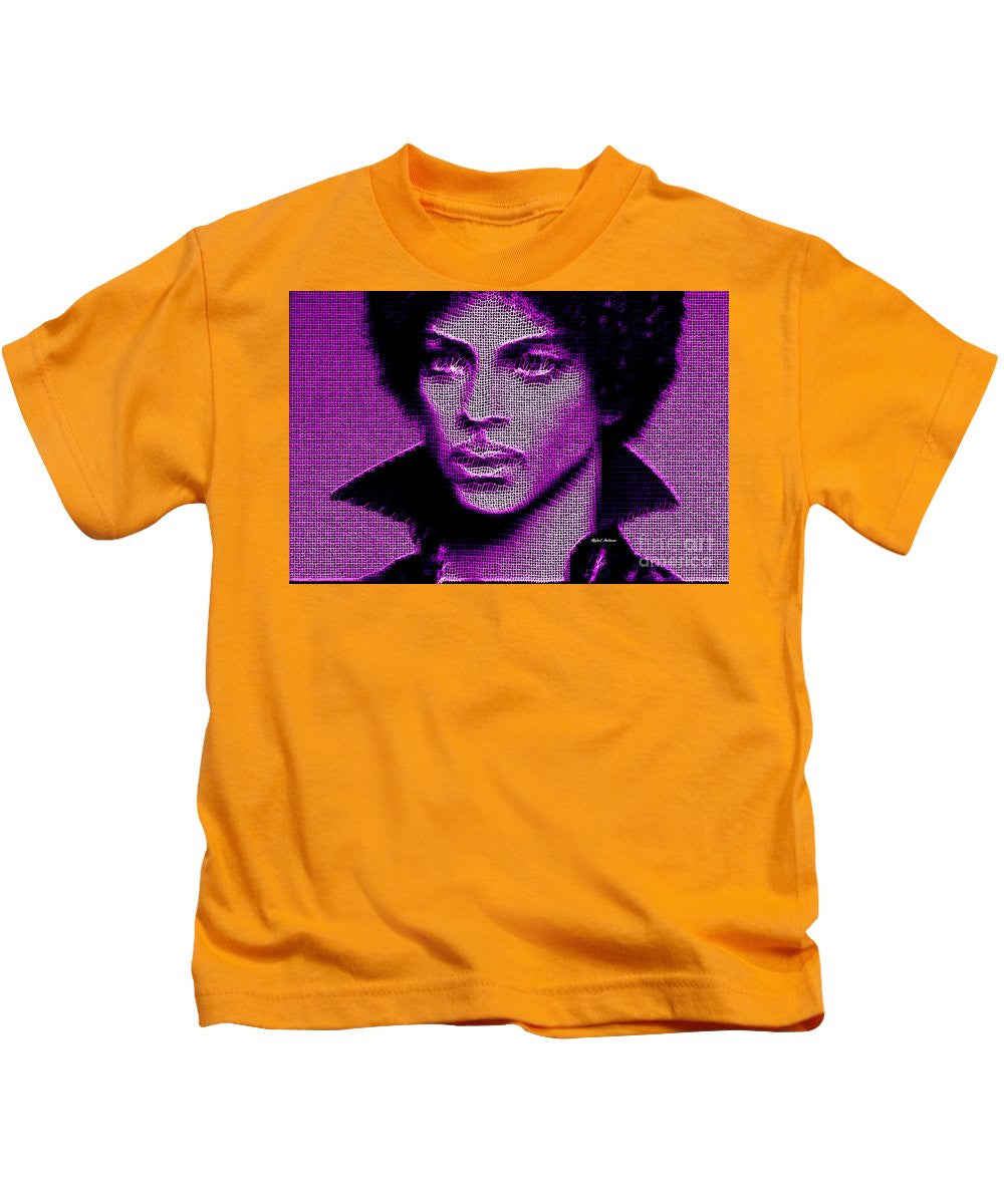 Kids T-Shirt - Prince - Tribute In Purple