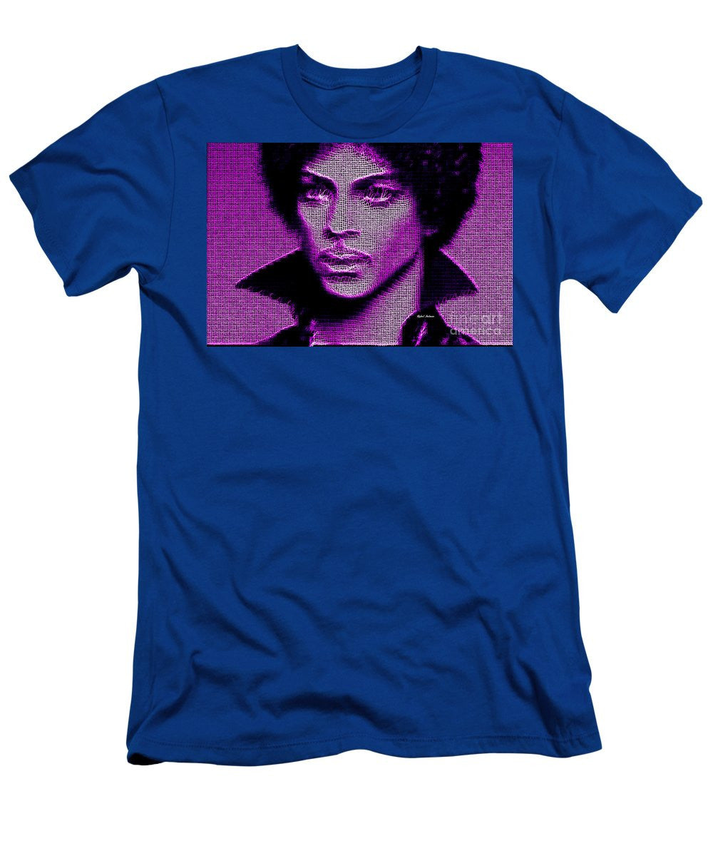 T-shirt pour homme (coupe ajustée) - Prince - Tribute In Purple