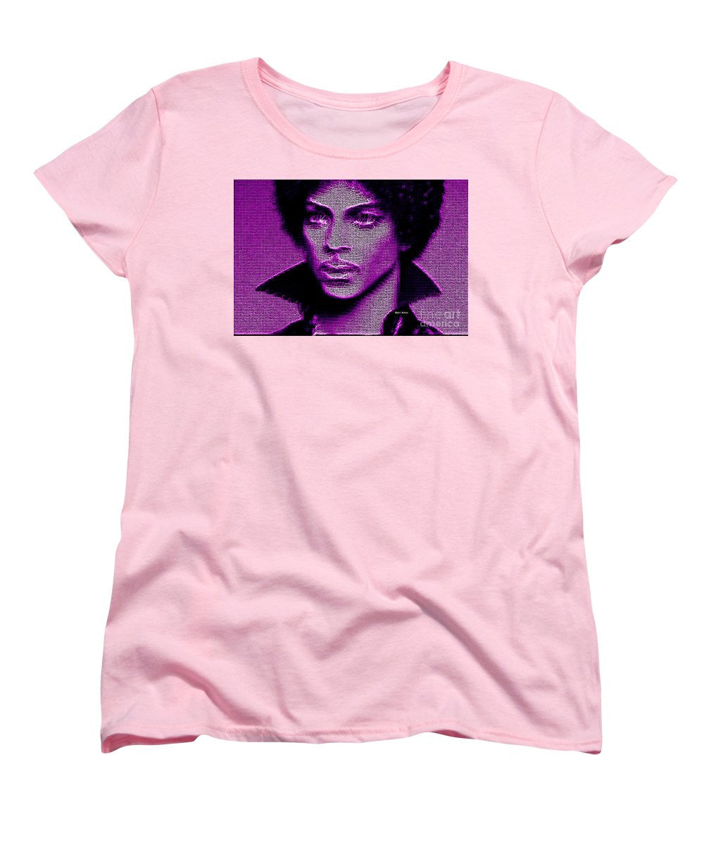 Women's T-Shirt (Standard Cut) - Prince - Tribute In Purple