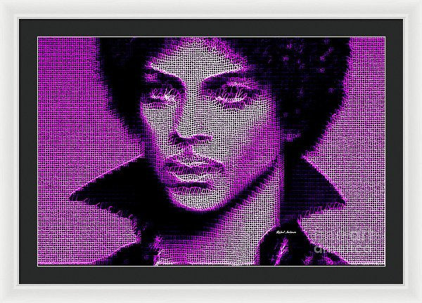 Framed Print - Prince - Tribute In Purple