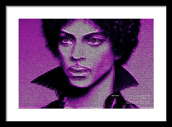 Framed Print - Prince - Tribute In Purple