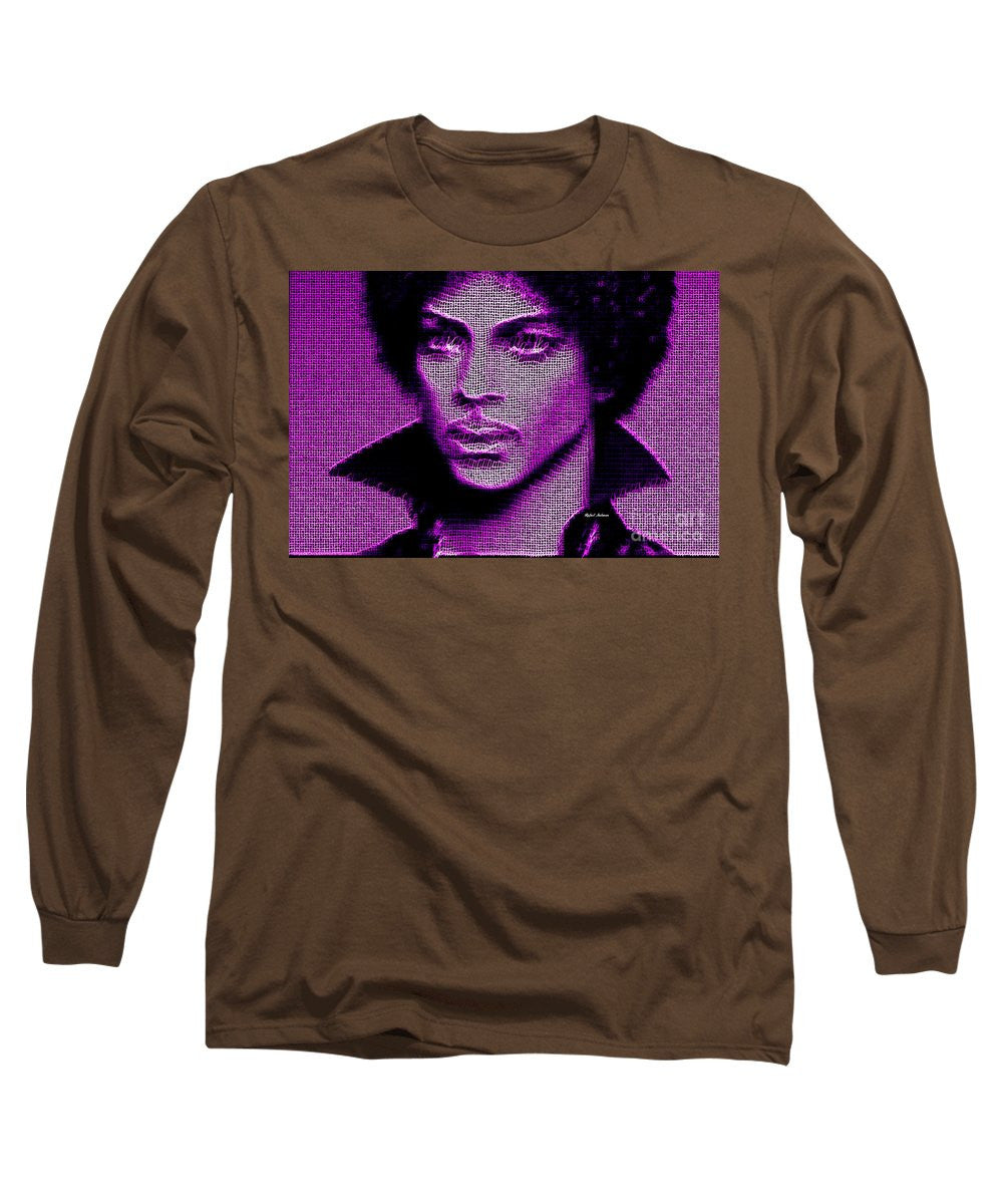 Long Sleeve T-Shirt - Prince - Tribute In Purple