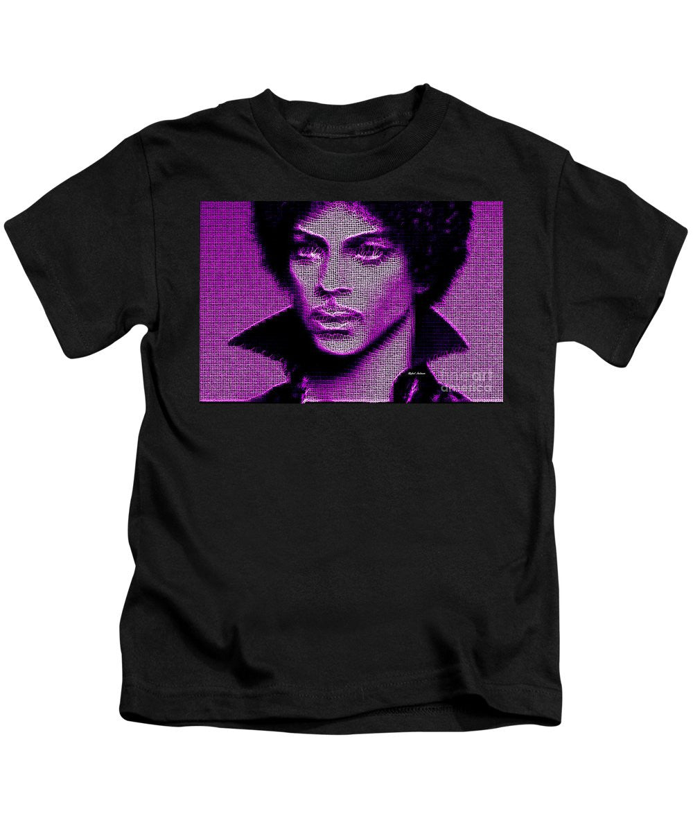 Kids T-Shirt - Prince - Tribute In Purple