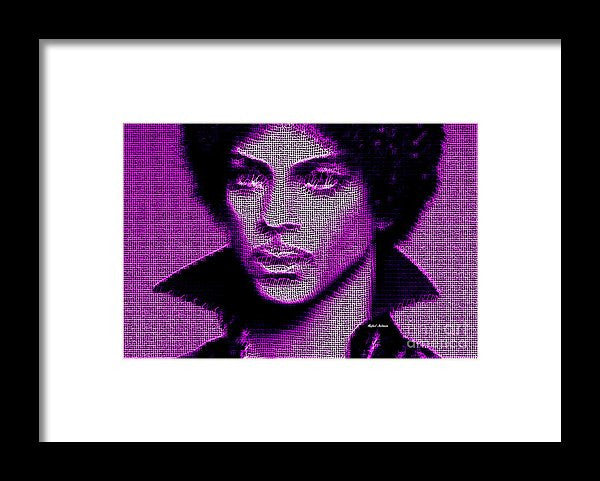 Framed Print - Prince - Tribute In Purple