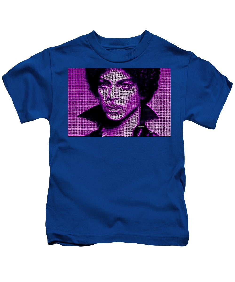 Kids T-Shirt - Prince - Tribute In Purple