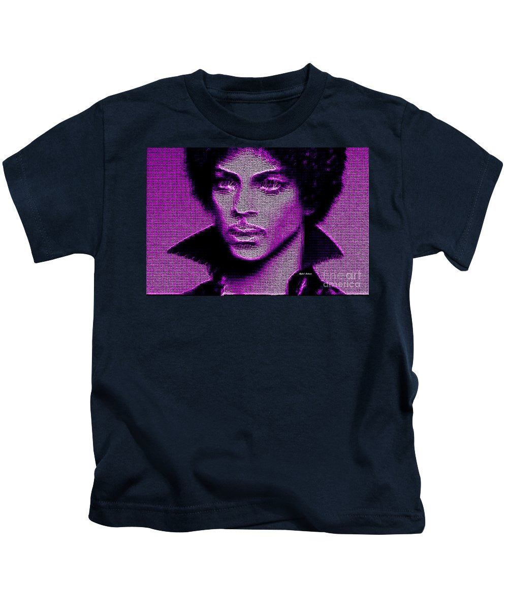 Kids T-Shirt - Prince - Tribute In Purple