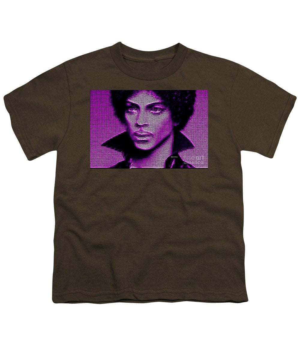 Youth T-Shirt - Prince - Tribute In Purple