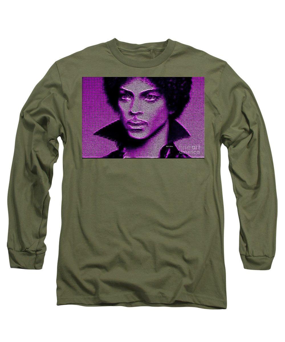 Long Sleeve T-Shirt - Prince - Tribute In Purple