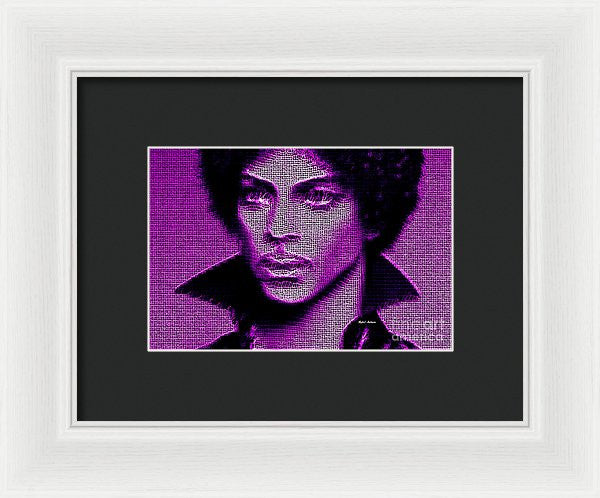 Framed Print - Prince - Tribute In Purple