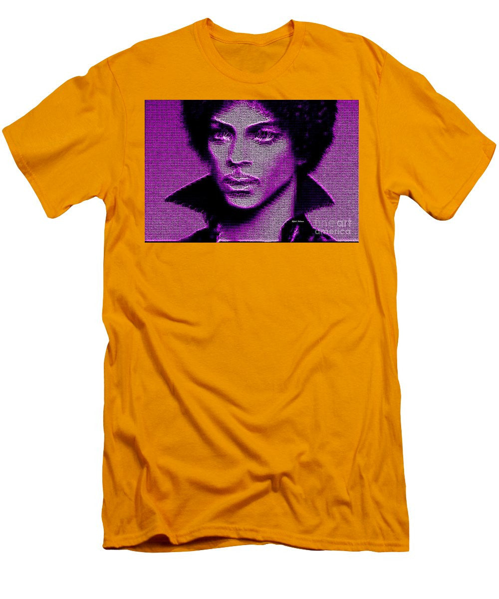 T-shirt pour homme (coupe ajustée) - Prince - Tribute In Purple