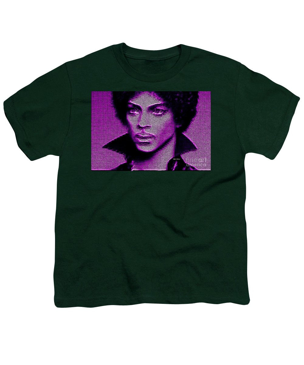 Youth T-Shirt - Prince - Tribute In Purple