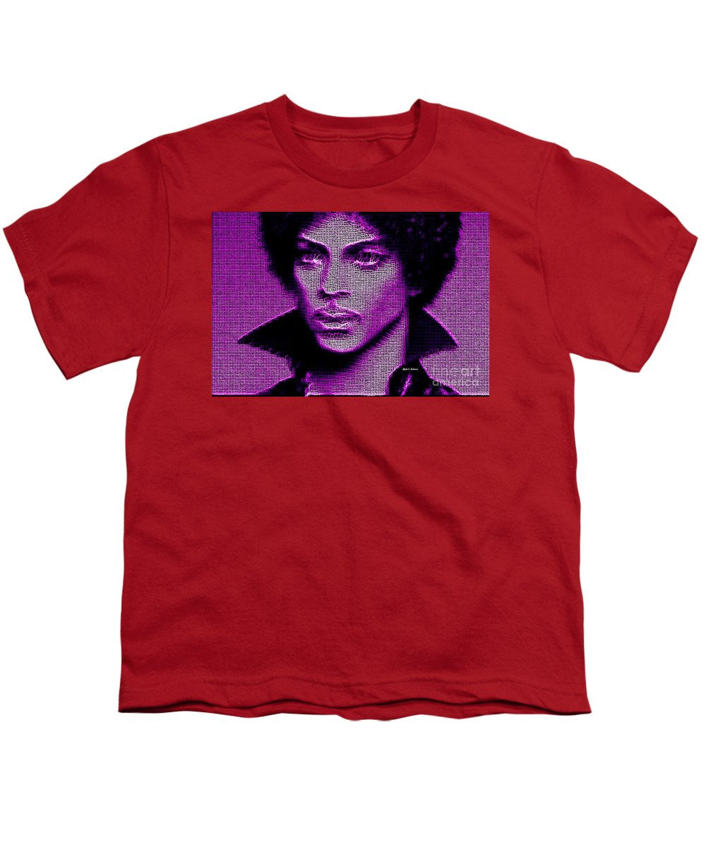 Youth T-Shirt - Prince - Tribute In Purple