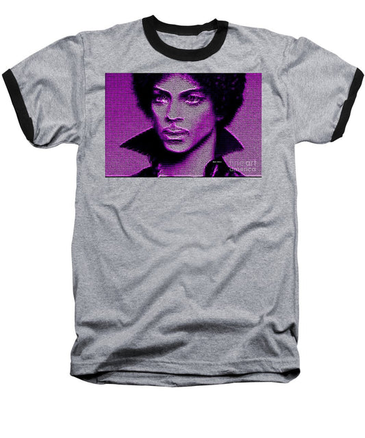 Baseball T-Shirt - Prince - Tribute In Purple