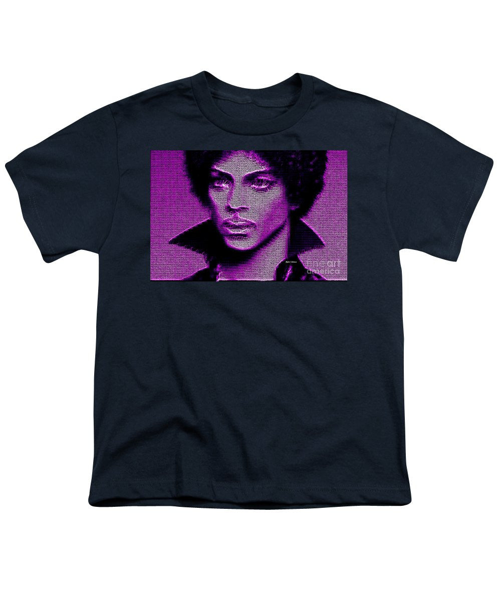 Youth T-Shirt - Prince - Tribute In Purple