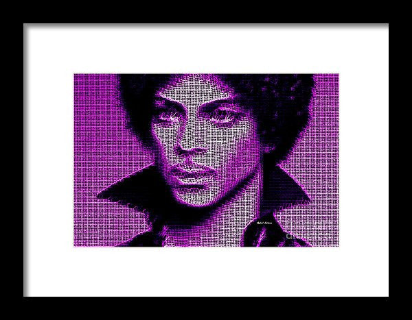 Framed Print - Prince - Tribute In Purple