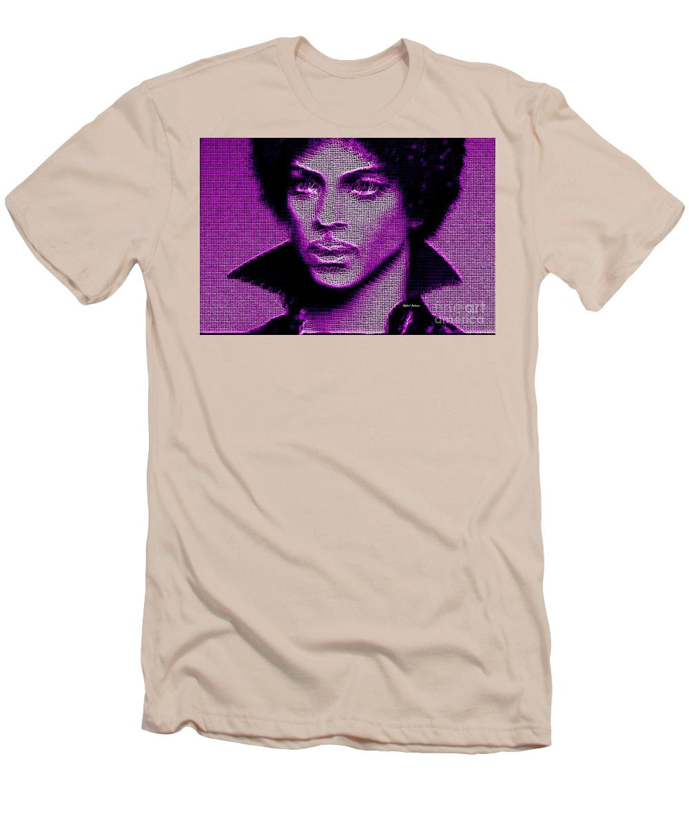 T-shirt pour homme (coupe ajustée) - Prince - Tribute In Purple