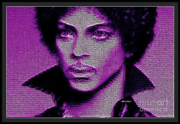 Framed Print - Prince - Tribute In Purple